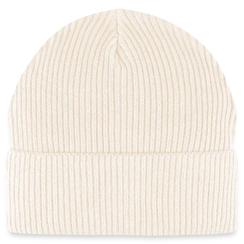 Stanley/Stella Unisex Organic FISHERMAN BEANIE - soft Ecru - Front