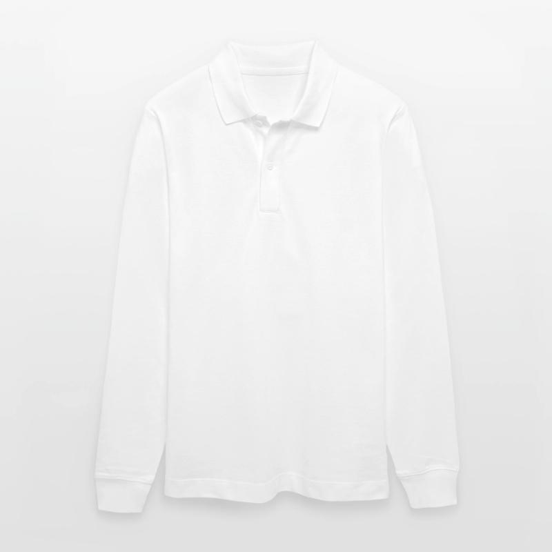 Stanley/Stella uniseks bio poloshirt met lange mouwen Prepster