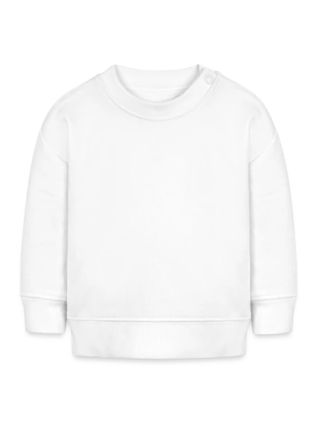 Baby Sweatshirt by Stanley/Stella - white - Front