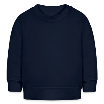 Baby Sweatshirt by Stanley/Stella - navy - Front