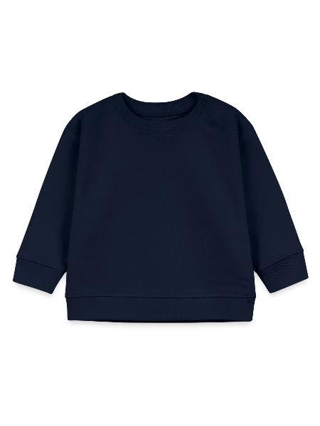 Baby Sweatshirt by Stanley/Stella - navy - Front