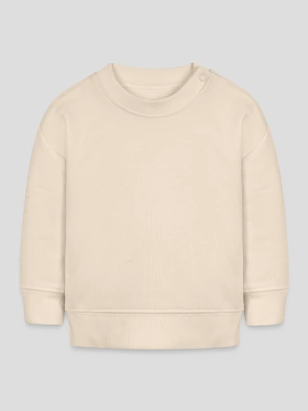 Baby Organic Sweatshirt Baby Changer von Stanley/Stella - Natur - Vorne