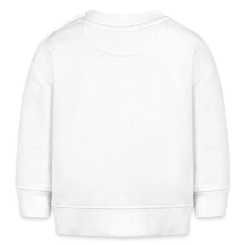 Sweat bébé bio Stanley/Stella - blanc - Dos