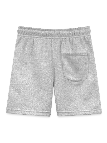 Kids Organic Sweat Shorts by Stanley/Stella - heather grey - Front