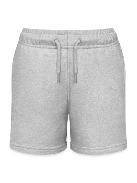 Kids Organic Sweat Shorts by Stanley/Stella - heather grey - Front