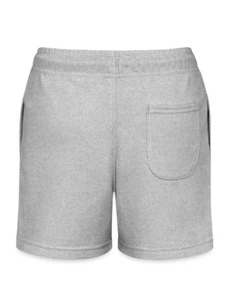 Kids Organic Sweat Shorts by Stanley/Stella - heather grey - Back