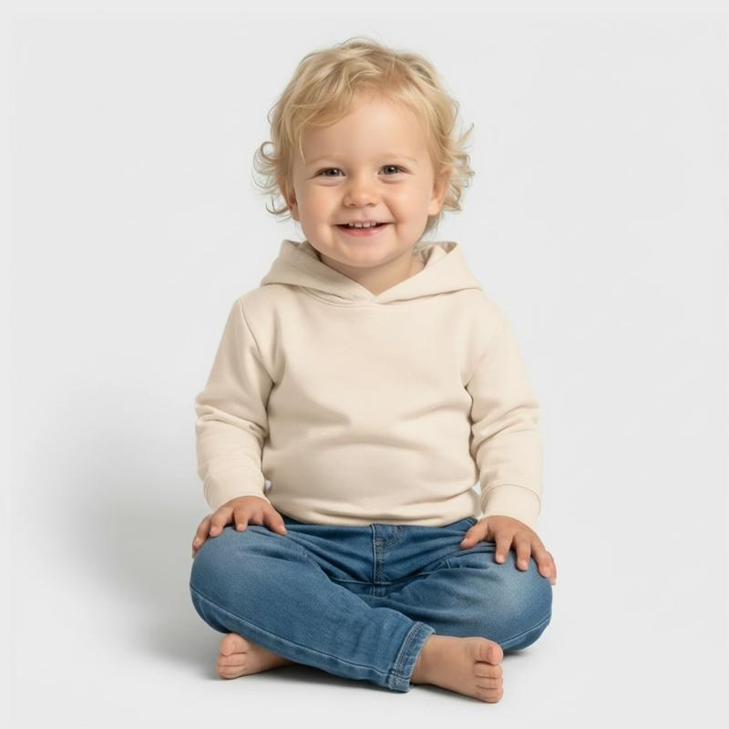 Sudadera con capucha bebé orgánica de Stanley/Stella