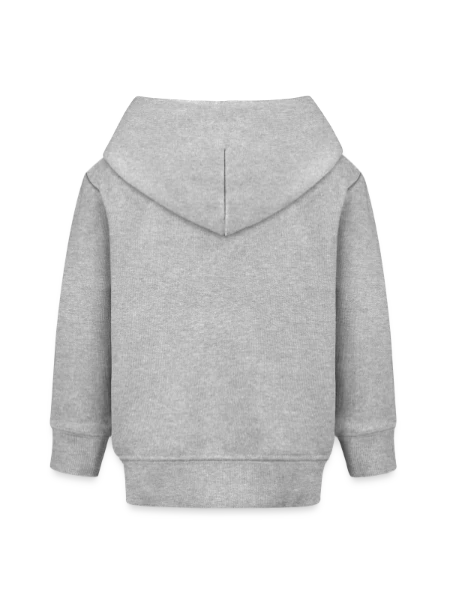Sweat à capuche bébé bio Stanley/Stella - gris chiné - Dos