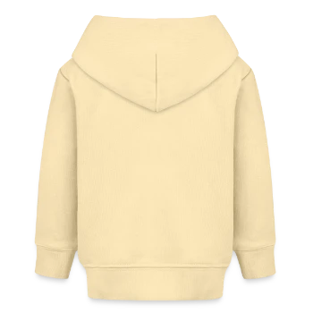 Sweat à capuche bébé bio Stanley/Stella - crème - Dos