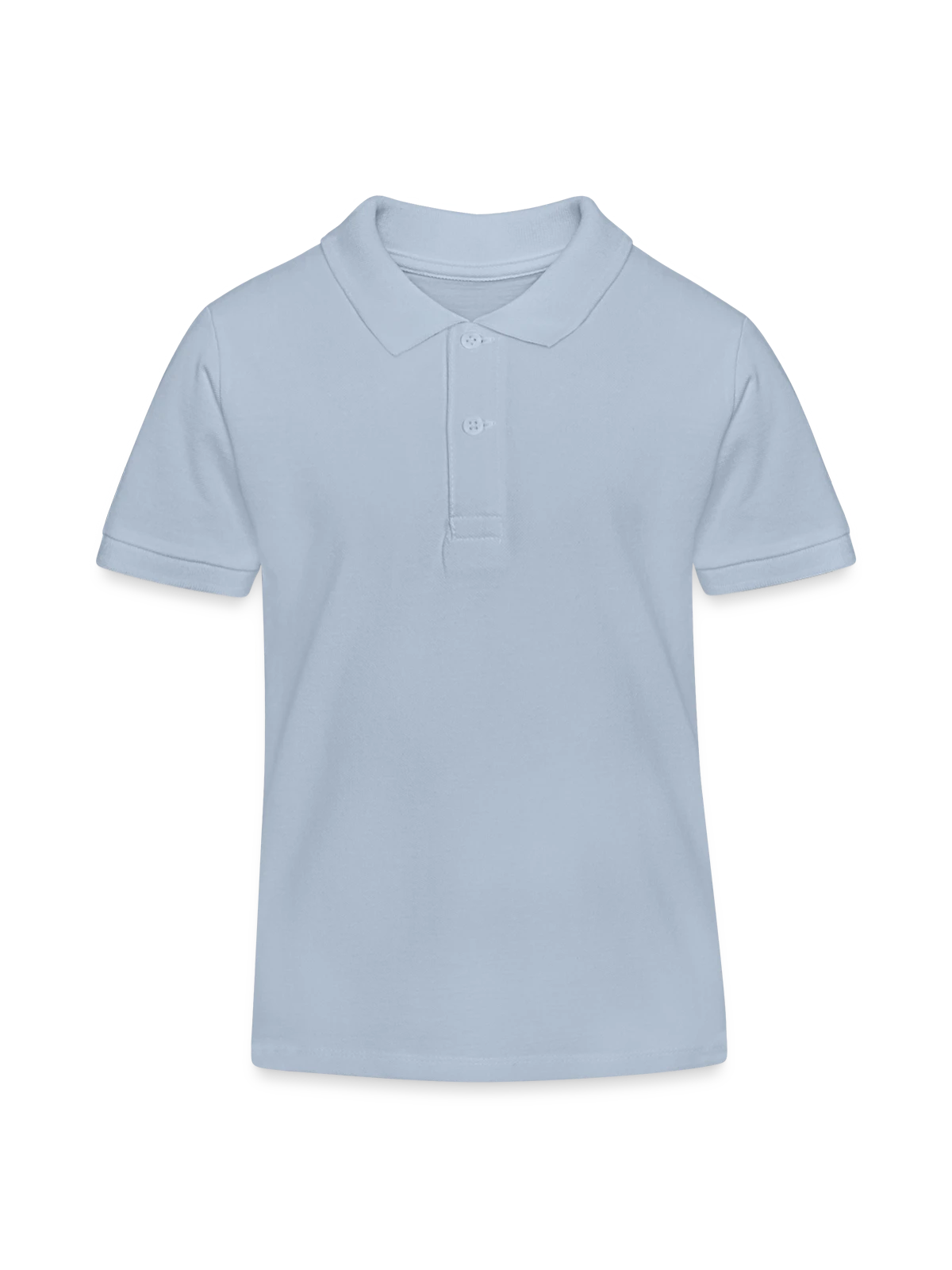 Polo enfant bio Stanley/Stella - bleu ciel - Devant