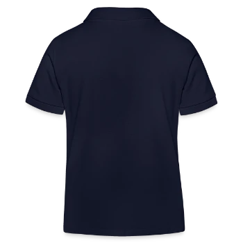 Polo enfant bio Stanley/Stella - bleu marine - Dos