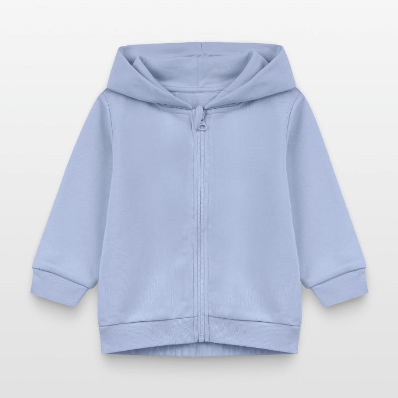 Bluza z kapturem na zamek niemowlęca bio Stanley/Stella