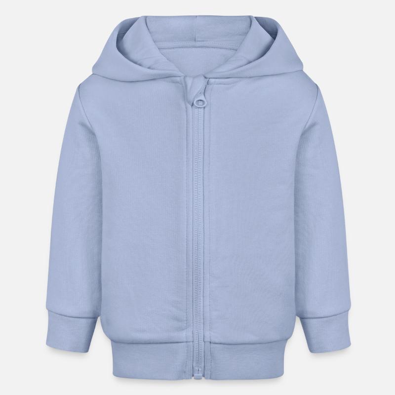 Sudadera con capucha y cremallera bebé orgánica de Stanley/Stella