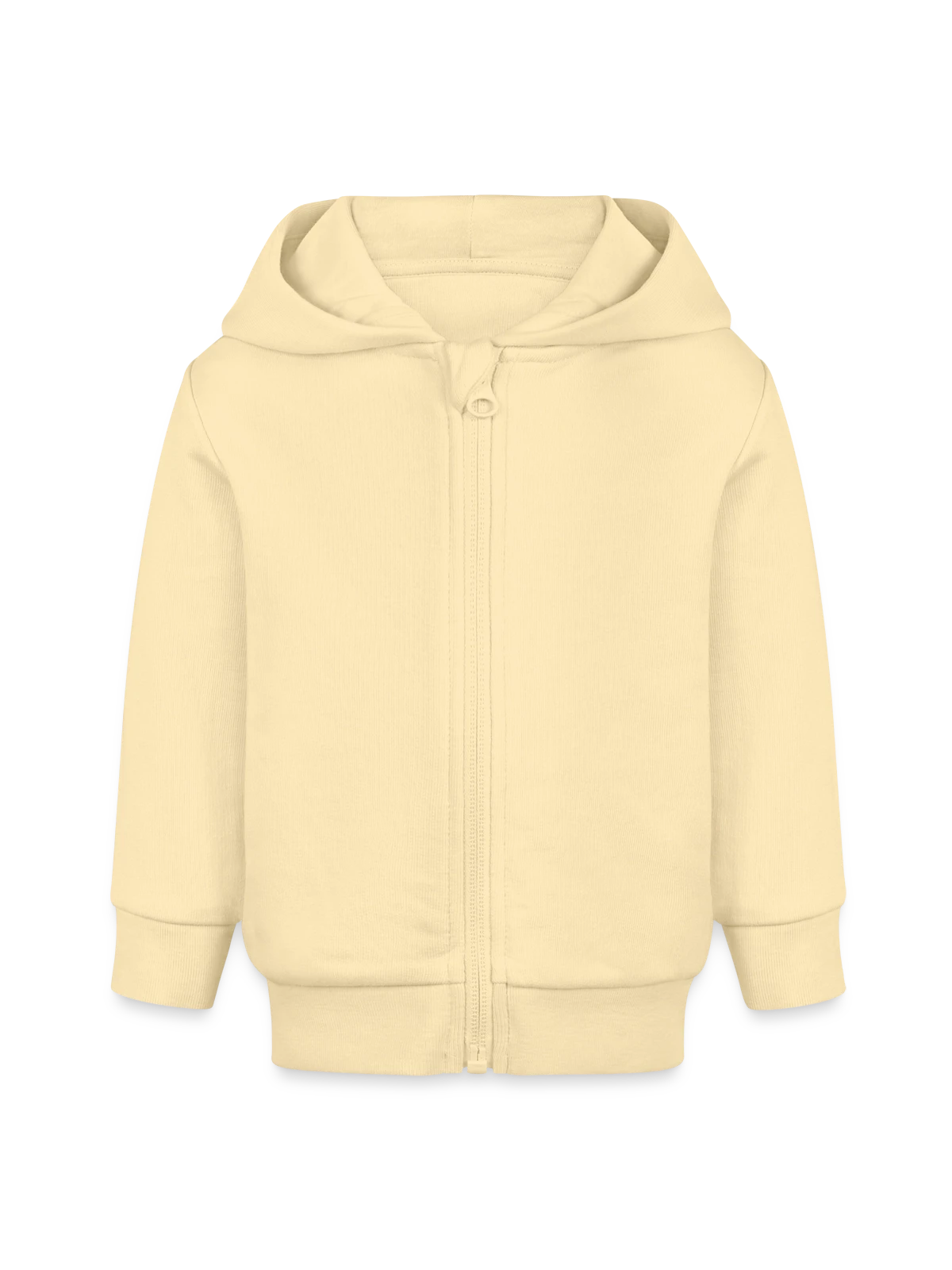 Veste à capuche bébé bio Stanley/Stella - crème - Devant