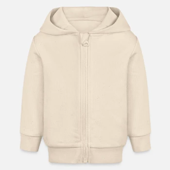 Felpa con cappuccio con zip neonato bio di Stanley/Stella