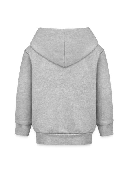 Veste à capuche bébé bio Stanley/Stella - gris chiné - Dos