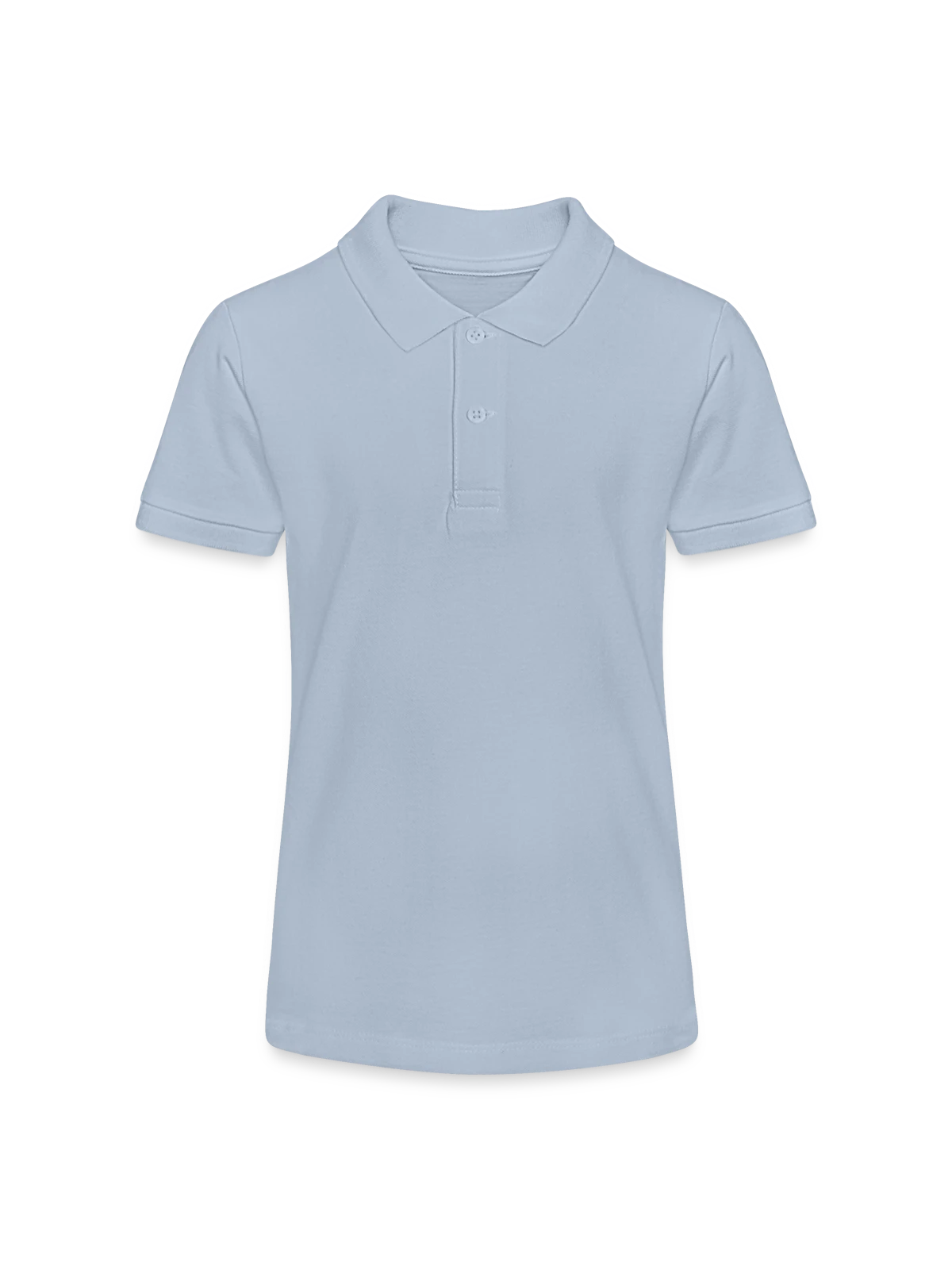 Polo bio MINI SPRINTER Stanley/Stella Ado - bleu ciel - Devant