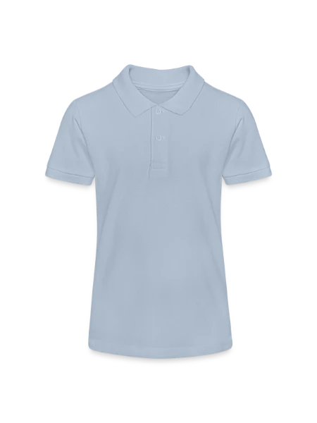 Stanley/Stella Teen Organic Polo Shirt MINI SPRINTER - sky blue - Front
