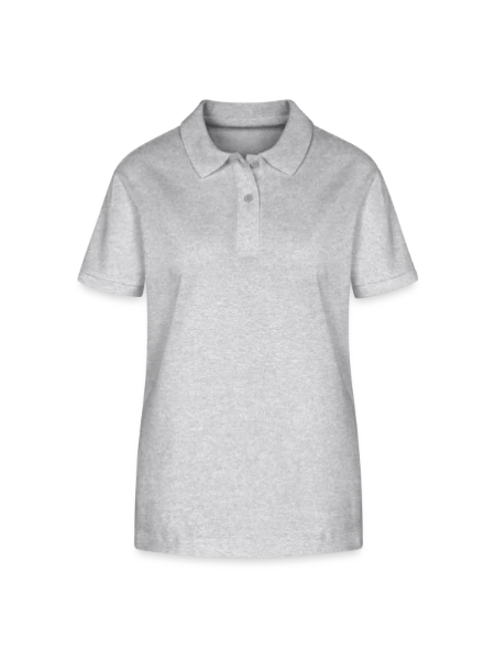 Stanley/Stella Women’s Organic Polo Shirt ELLISER - heather grey - Front