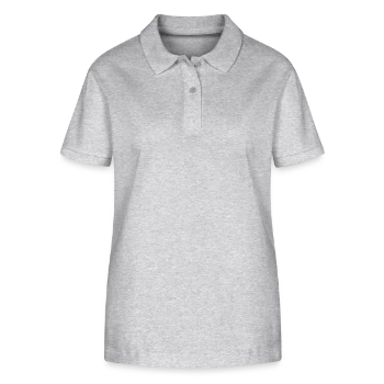 Polo bio ELLISER Stanley/Stella Femme - gris chiné