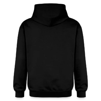 Sweat à capuche Softstyle® Gildan Unisexe - noir - Dos - Nik (191cm)