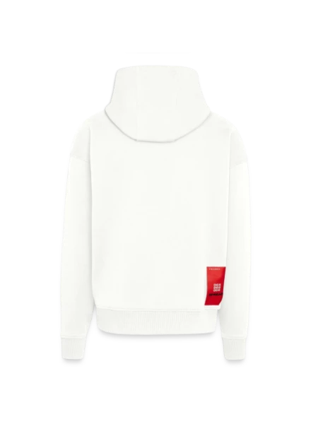 Zip Hoodie - made by SPREAD - OFF WHITE - Back