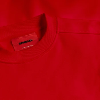 Ekologiczna bluza z okrągłym dekoltem z grubego materiału wyprodukowana w UE