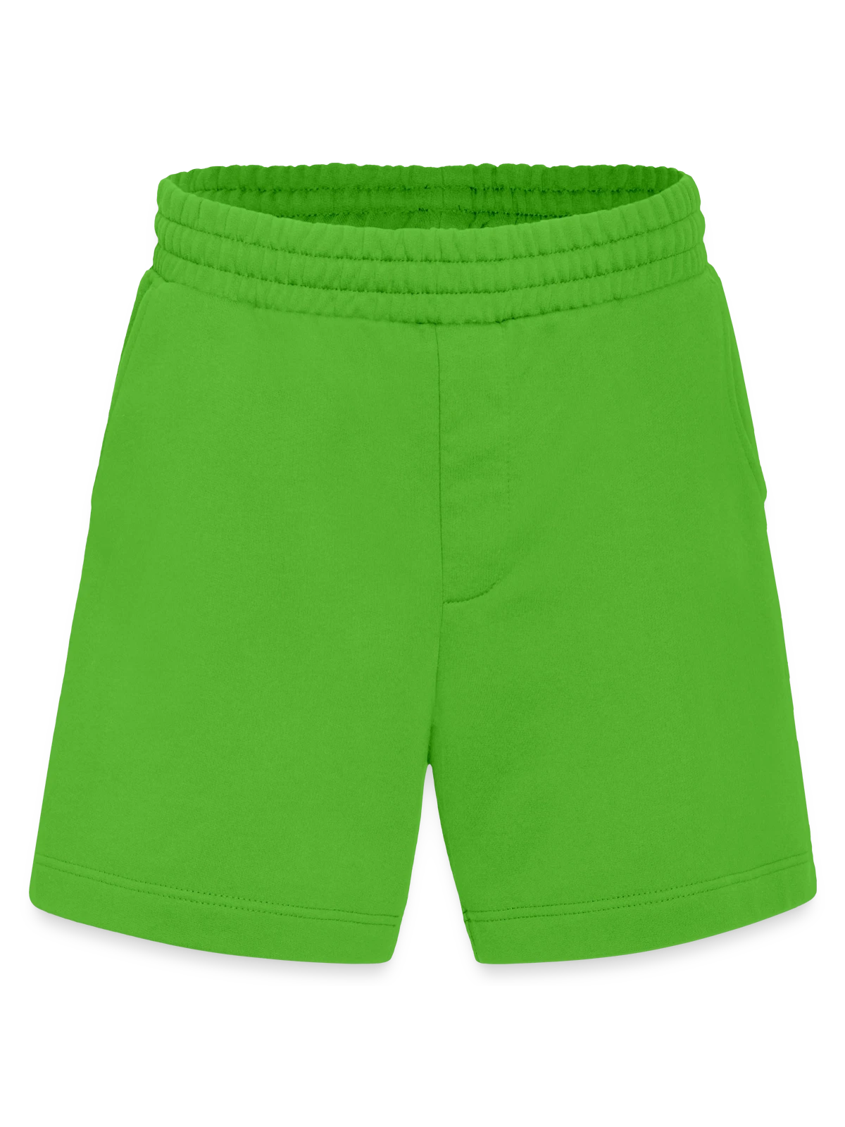 Heavyweight Shorts - made by SPREAD  - Apple Neon - Front