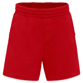 Heavyweight Shorts - made by SPREAD  - red - Front