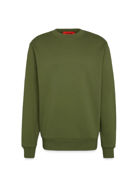 Sweatshirt - made by SPREAD  - MOSS GREEN - Vorne