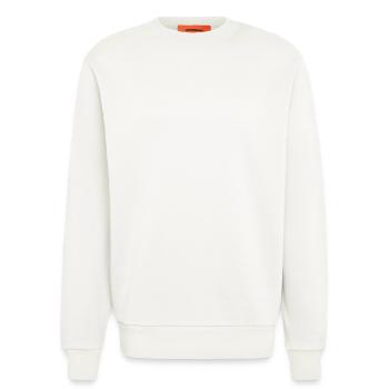 Organic relaxed trøje med crewneck made in EU