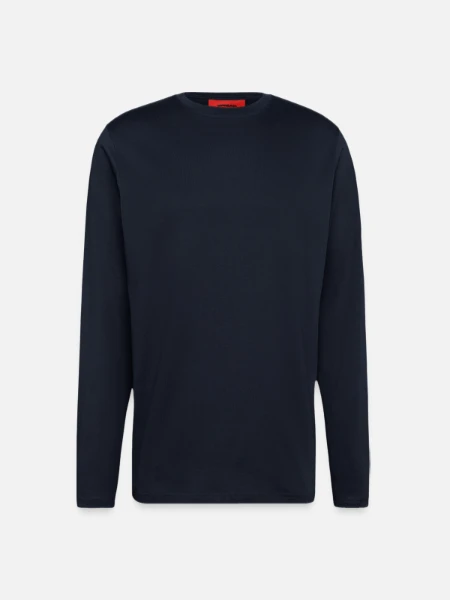 Longsleeve - made by SPREAD  - DARK NAVY - Front
