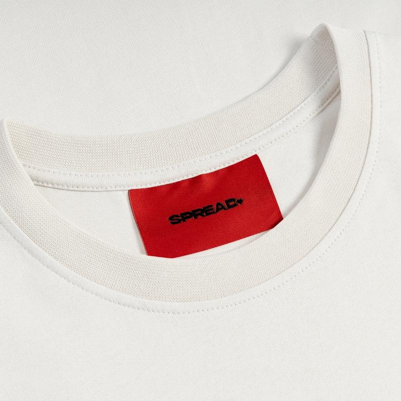 Organic relaxed shirt met lange mouwen made in EU