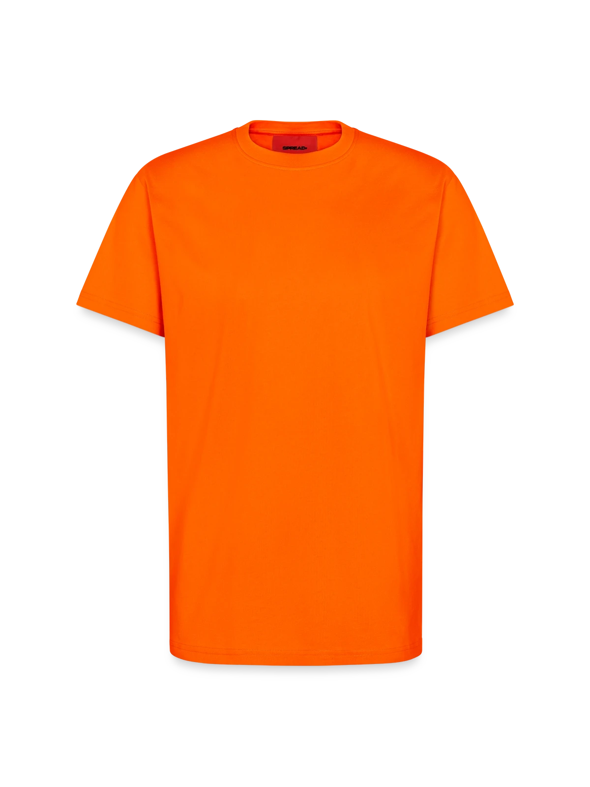 T-Shirt - made by SPREAD - SUNSET ORANGE - Front