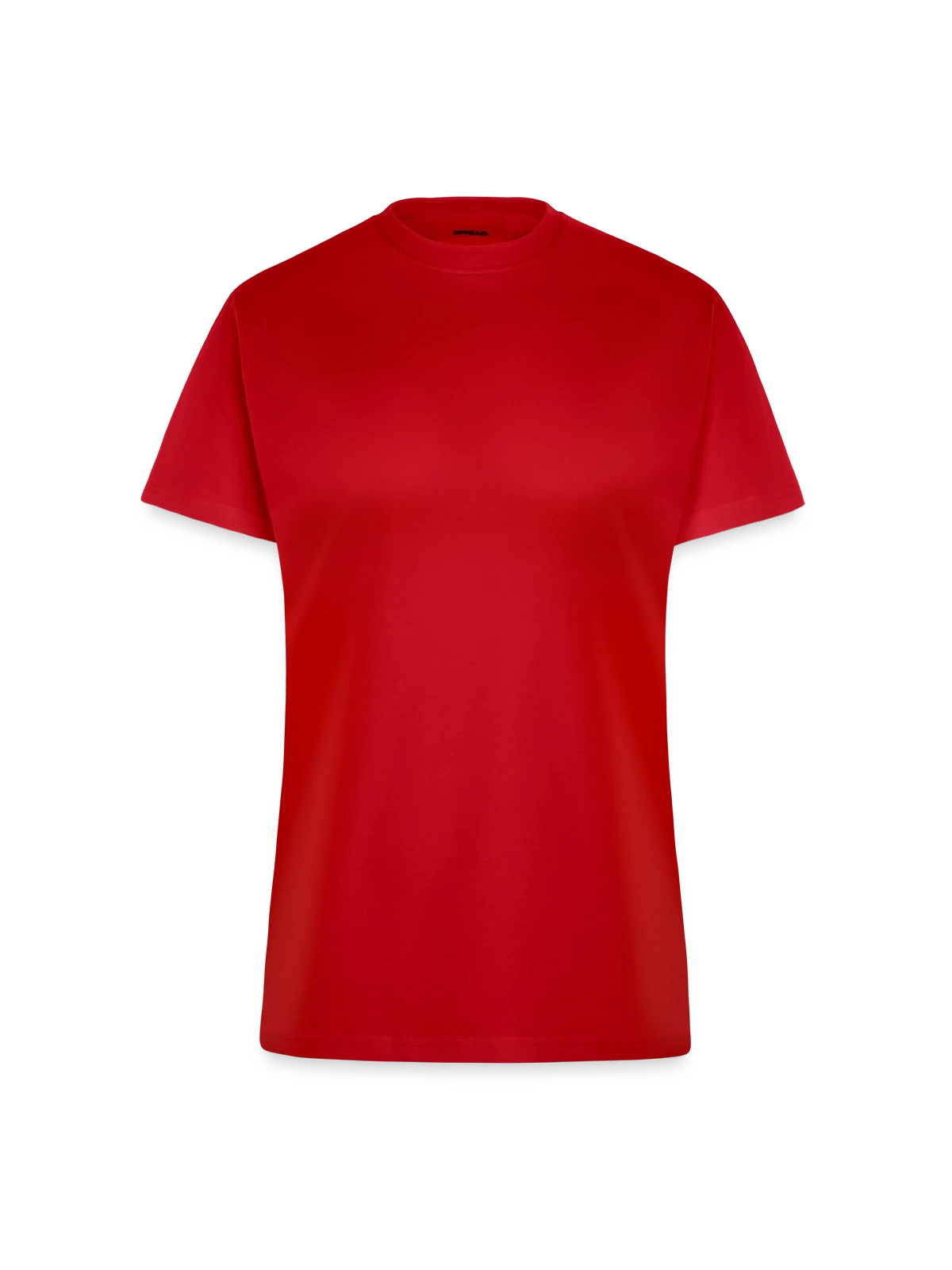 Fitted T-Shirt - made by SPREAD - red - Front