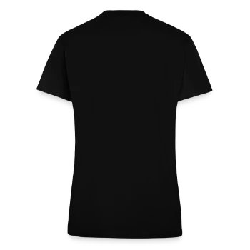 Fitted T-Shirt - made by SPREAD - SOLID BLACK - Back