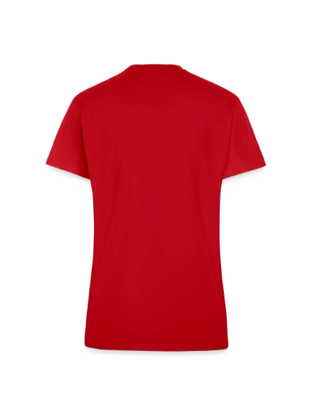 Fitted T-Shirt - made by SPREAD - red - Back