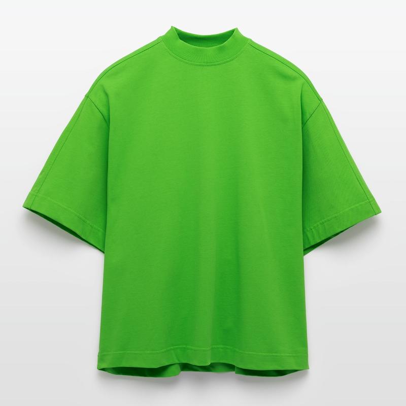 T-shirt bio épais oversize Boxy fabriqué en UE