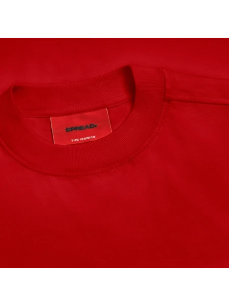 Heavyweight oversized organic boxy T-shirt made in EU