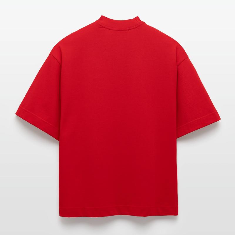 T-shirt bio épais oversize Boxy fabriqué en UE