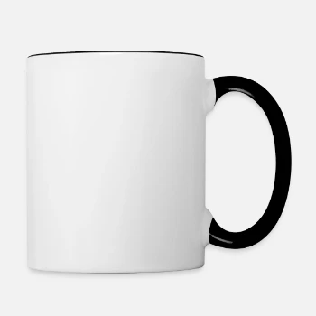 Taza en dos colores