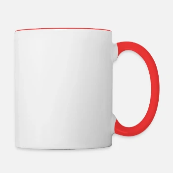 Taza en dos colores