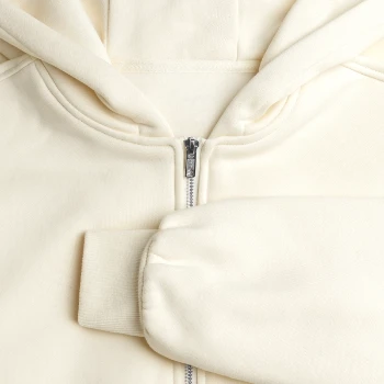 Veste à capuche courte oversize Femme