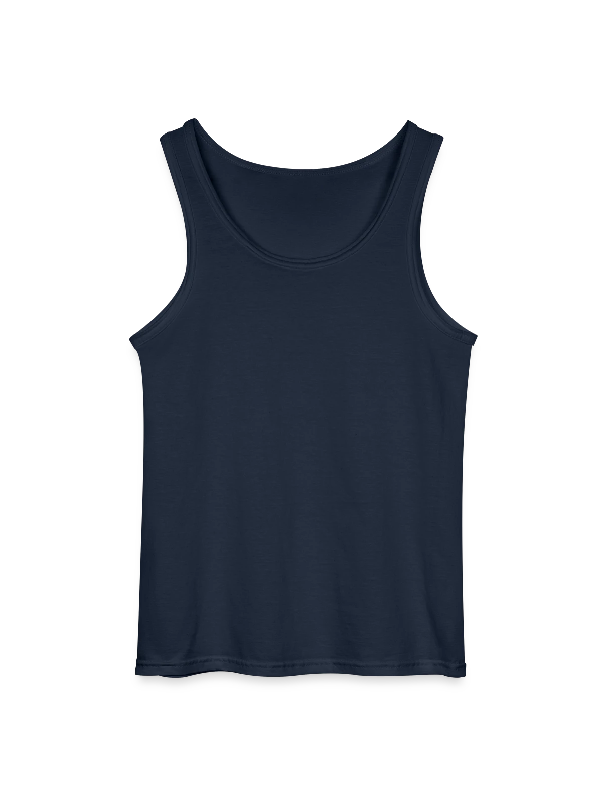 Gildan Männer Tank Top - Navy - Vorne