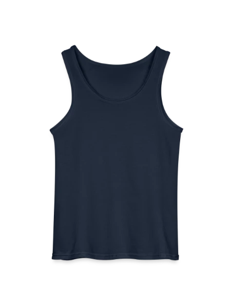 Gildan Männer Tank Top - Navy - Vorne