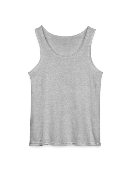 Gildan Männer Tank Top - Grau meliert - Vorne
