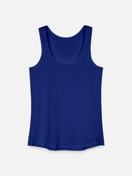Women’s Organic Tank Top - royal blue - Front