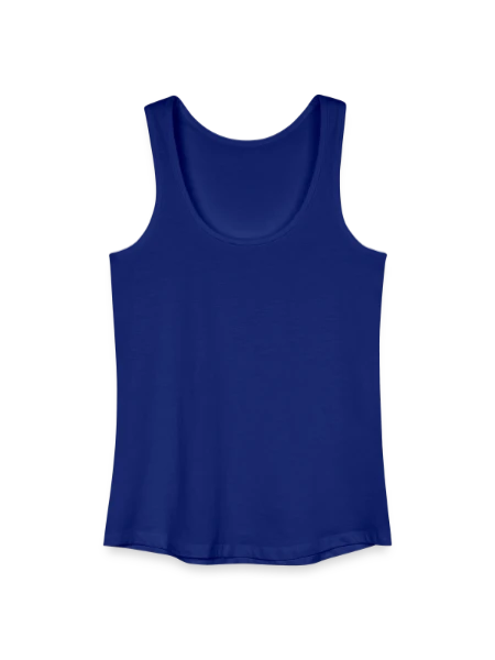 Frauen Bio Tank Top - Königsblau - Vorne