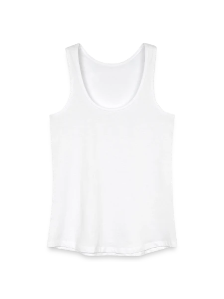 Frauen Bio Tank Top - Weiß - Vorne