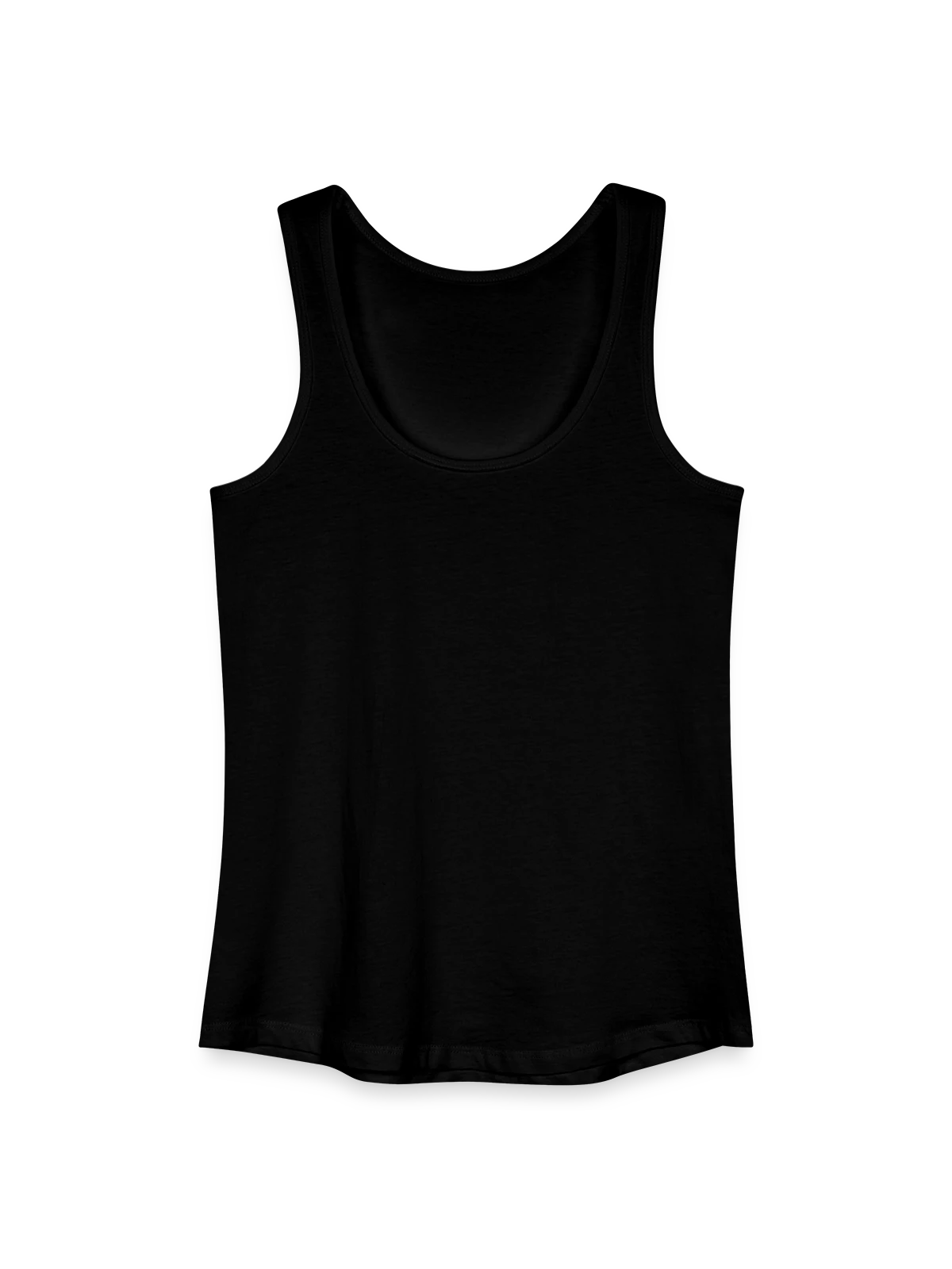 Débardeur bio Femme - noir - Devant